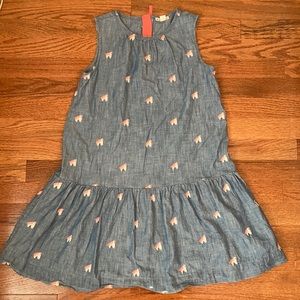 J Crew chambray Unicorn Dress